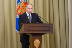 Tổng thống Nga Vladimir Putin. (Ảnh: AFP/TTXVN) 