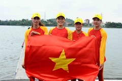 [Photo] Rowing Việt Nam giành huy chương Vàng tại SEA Games 31