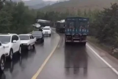 Cảnh sát đã bắt giữ lái xe và đang điều tra nguyên nhân vụ tai nạn. (Nguồn: Singtaousa)