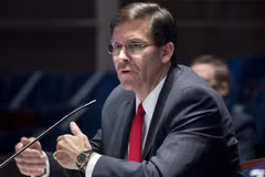 Bộ trưởng Quốc phòng Mỹ Mark Esper. (Nguồn: AFP/TTXVN) 