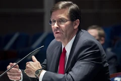 Bộ trưởng Quốc phòng Mỹ Mark Esper. (Nguồn: AFP/TTXVN) 