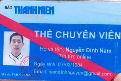 Mạo danh chuyên viên của Báo Thanh niên để xin bỏ qua lỗi giao thông