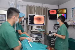 Chương trình miễn phí nội soi dạ dày không sinh thiết bệnh nhân. (Nguồn: Bệnh Viện Hữu Nghị Việt Đức) 