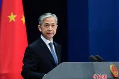 Người phát ngôn Bộ Ngoại giao Trung Quốc Uông Văn Bân. (Nguồn: China News Service/TTXVN) 