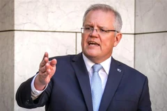 Thủ tướng Australia Scott Morrison. (Nguồn: AFP/TTXVN) 