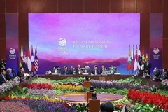 Phiên toàn thể Hội nghị Cấp cao ASEAN lần thứ 43. (Ảnh: Dương Giang/TTXVN)