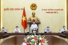 [Photo] Bế mạc Phiên họp thứ hai của Ủy ban Thường vụ Quốc hội