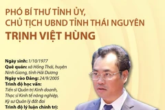 [Infographics] Tiểu sử Chủ tịch UBND tỉnh Thái Nguyên Trịnh Việt Hùng