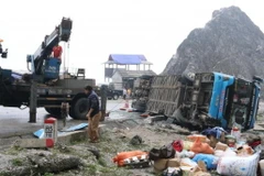 Hiện trường vụ tai nạn. (Nguồn: atgt.vn) 