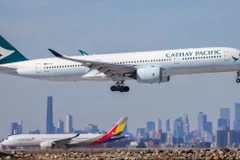 Một chiếc A350 của Cathay Pacific. (Nguồn: AFP/Getty Images)