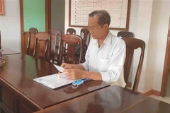 Ông Lê Văn Thế, nguyên Trưởng phòng Tài nguyên và Môi trường thị xã Sông Cầu bị khởi tố về tội vi phạm các qui định về quản lý đất đai. (Nguồn: TTXVN)