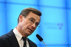 Thủ tướng Thụy Điển Ulf Kristersson. (Nguồn: AFP/TTXVN)
