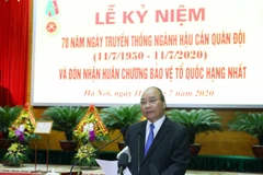 Thủ tướng Nguyễn Xuân Phúc phát biểu. (Ảnh: Thống Nhất/TTXVN)