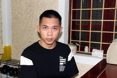 Đối tượng Nguyễn Văn Tuấn Hùng. (Ảnh: TTXVN phát)