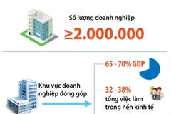 Việt Nam đặt mục tiêu đến năm 2030 có ít nhất 2 triệu doanh nghiệp