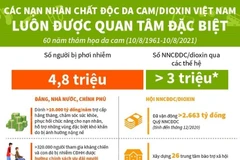 Các nạn nhân chất độc da cam/dioxin Việt Nam được quan tâm đặc biệt