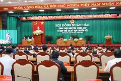 Quang cảnh kỳ họp. (Ảnh: Hoàng Nguyên/TTXVN) 