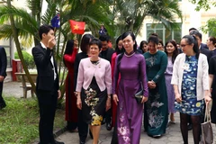 Hoạt động của Phu nhân Chủ tịch nước và Phu nhân Toàn quyền Australia