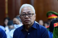 Bị cáo Trần Phương Bình, nguyên Tổng giám đốc DAB. (Ảnh: Thành Chung/TTXVN) 