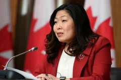 Bà Mary Ng, Bộ trưởng phụ trách Thương mại quốc tế, Xúc tiến xuất khẩu, Doanh nghiệp nhỏ và Phát triển kinh tế của Canada. (Nguồn: The Canadian Press) 