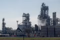 Một trạm nén khí Gazprom. (Ảnh: Bloomberg/TTXVN)