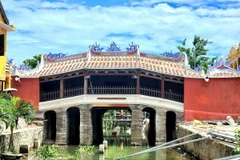 Chùa Cầu sau khi trùng tu. (Nguồn: Báo Quảng Nam)