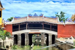 Chùa Cầu sau khi trùng tu. (Nguồn: Báo Quảng Nam)