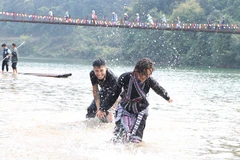 [Photo] Đặc sắc Lễ hội Bun Vốc Nặm của dân tộc Lào ở Lai Châu