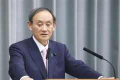 Chánh văn phòng Nội các Nhật Bản Yoshihide Suga. (Nguồn: Kyodo/TTXVN) 