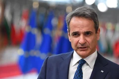 Thủ tướng Hy Lạp Kyriakos Mitsotakis. (Ảnh: AFP/TTXVN)