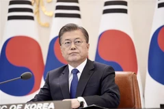 Tổng thống Hàn Quốc Moon Jae-in. (Nguồn: Yonhap/TTXVN) 