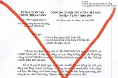 Văn bản giả mạo. (Nguồn: thanhnien.vn) 