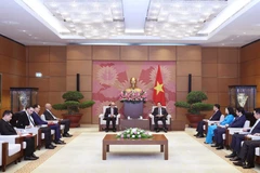 Chủ tịch Quốc hội tiếp Chủ tịch Hiệp hội Tổng Thư ký Nghị viện thế giới