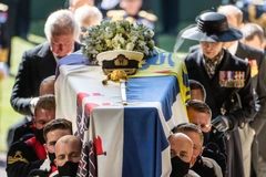 Hình ảnh Vương quốc Anh tiễn đưa Thân vương Philip tại lâu đài Windsor