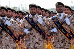 Lực lượng Vệ binh Cách mạng Hồi giáo Iran. (Nguồn: AFP) 