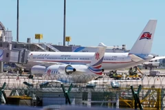 Một chiếc máy bay của Air Koryo tại Sân bay Quốc tế Thủ đô Bắc Kinh ở Bắc Kinh, ngày 22/8/2023. (Nguồn: AP)