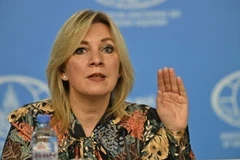 Người phát ngôn Bộ Ngoại giao Nga Maria Zakharova. (Ảnh: Getty Images/TTXVN)