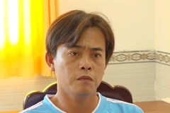 Trước khi gây ra hàng loạt vụ cướp trên sông trong thời gian gần đây, đối tượng Lê Chí Bền có 5 tiền án về tội trộm cắp tài sản. (Ảnh: TTXVN phát)