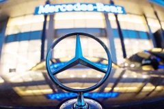 Trong quý 1/2022, doanh số bán hàng của Mercedes-Benz đã giảm khoảng 10% so với cùng kỳ năm ngoái. (Nguồn: AFP) 