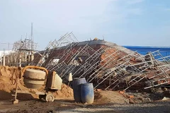 Sập công trình tại khu công nghiệp ở Đồng Nai, nhiều người bị vùi lấp