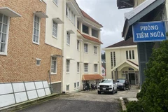 Khu vực khoa Xét nghiệm thuộc Trung tâm kiểm soát bệnh tật tỉnh Lâm Đồng. (Ảnh: Nguyễn Dũng/TTXVN) 