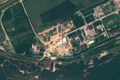 Hình ảnh vệ tinh chụp tổ hợp hạt nhân Yongbyon ở Triều Tiên, ngày 6/8/2012. (Nguồn: AFP/TTXVN) 