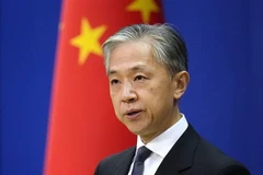 Người phát ngôn Bộ Ngoại giao Trung Quốc. (Ảnh: Kyodo/TTXVN)