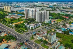 Một khu công nghiệp ở tỉnh Bình Dương. (Ảnh: Chí Tưởng/TTXVN)