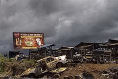 Hiện trường một vụ tấn công tại Cameroon. (Ảnh: AFP/TTXVN)