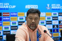 Huấn luyện viên U23 Thái Lan Worrawoot Srimaka. 