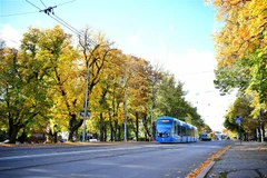 Cảnh mùa Thu tại Stockholm, Thụy Điển. (Ảnh: THX/TTXVN)