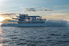 Hình ảnh du thuyền Pegasus. (Nguồn: CNN)