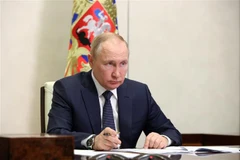 Tổng thống Nga Vladimir Putin. (Ảnh: AFP/TTXVN) 