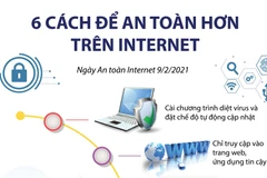 [Infographics] 6 cách đơn giản để an toàn hơn trên Internet